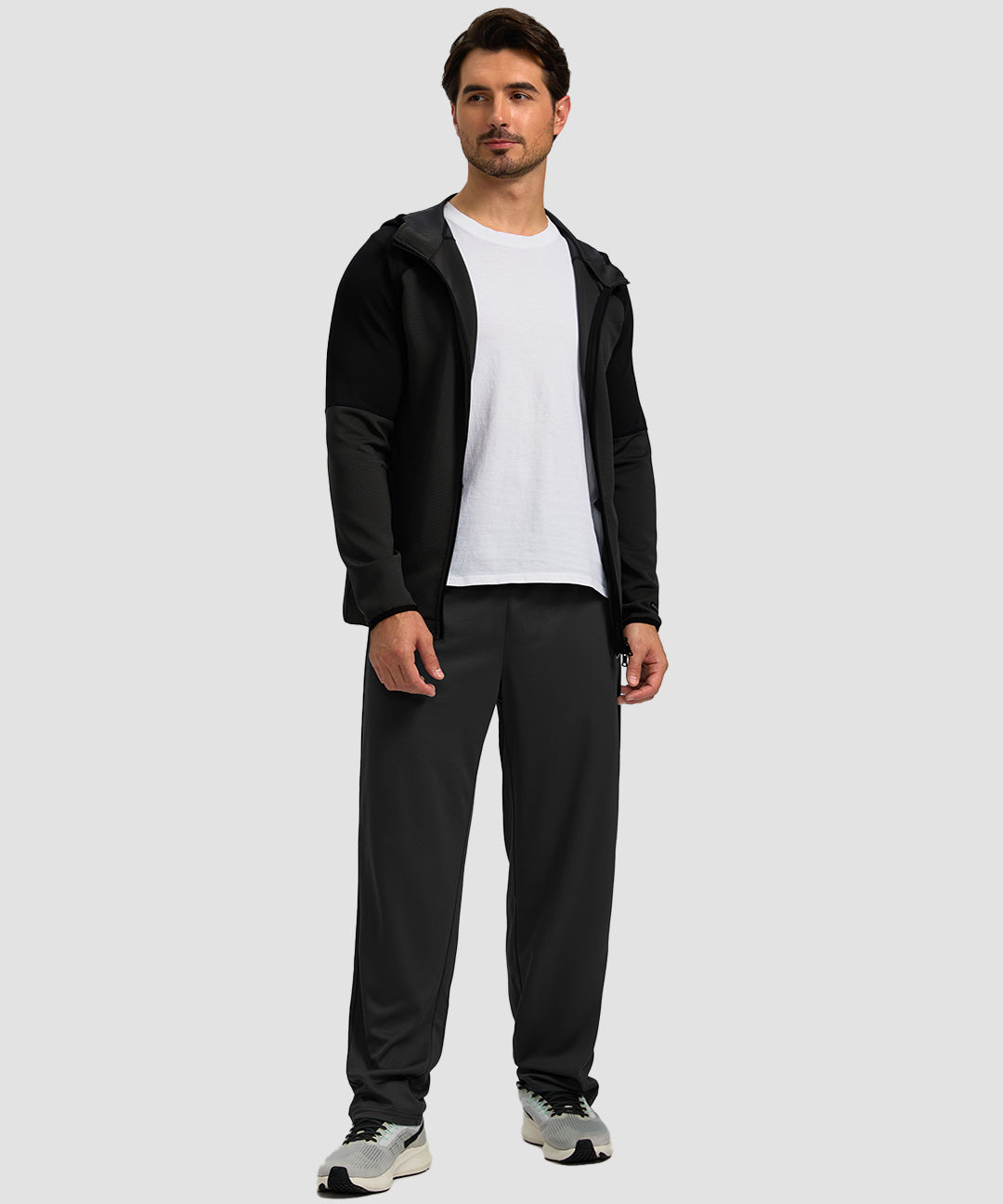 Mesh Zip Pockets Sweatpants - Image 12