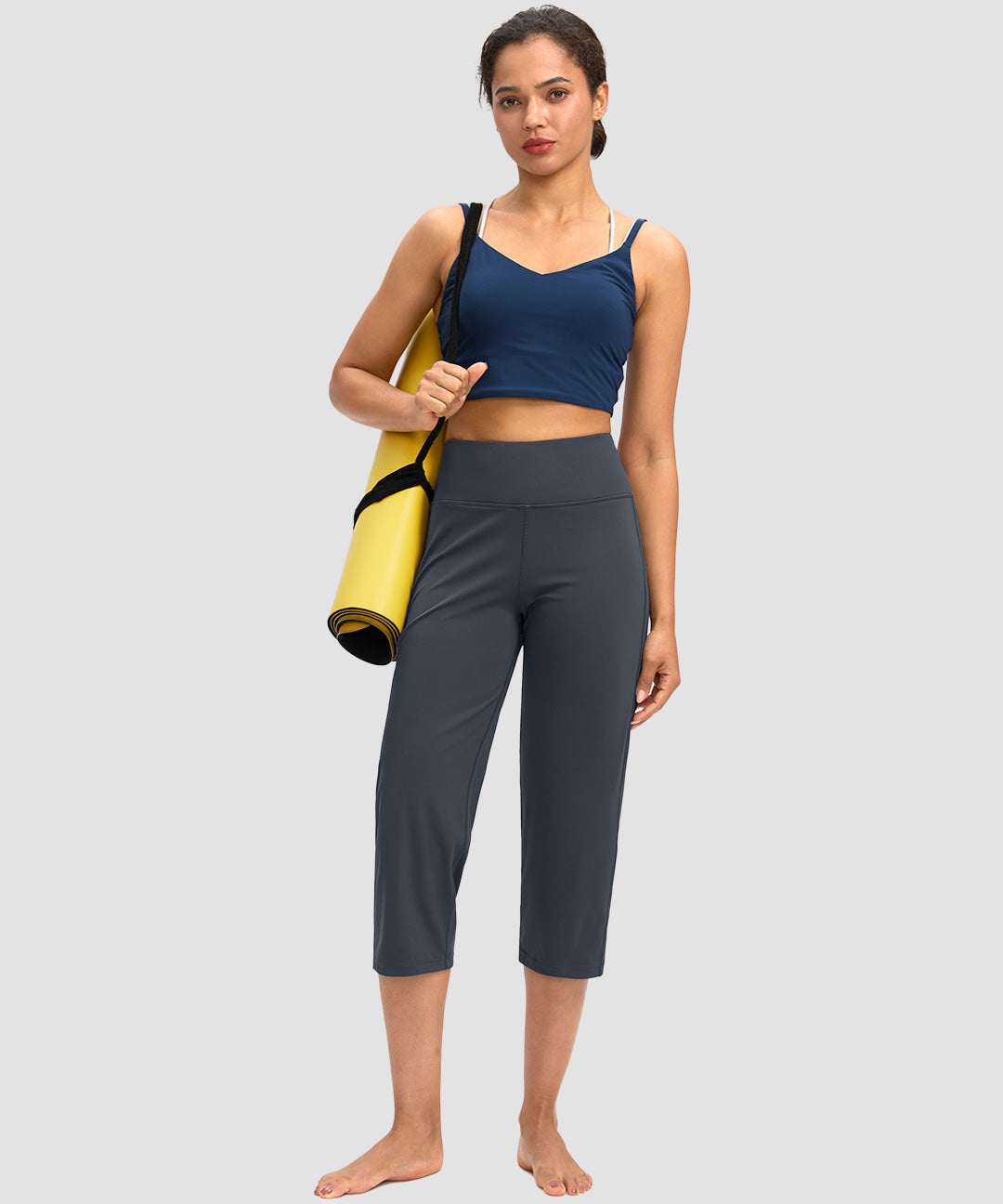 High Waist Straight Capri - Image 20