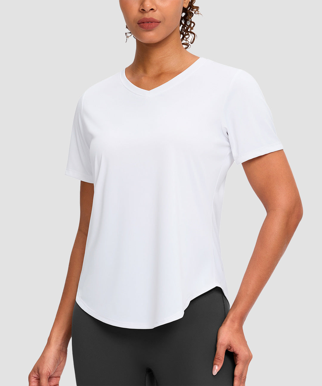 UV Protection V Neck Short Sleeve - Image 13