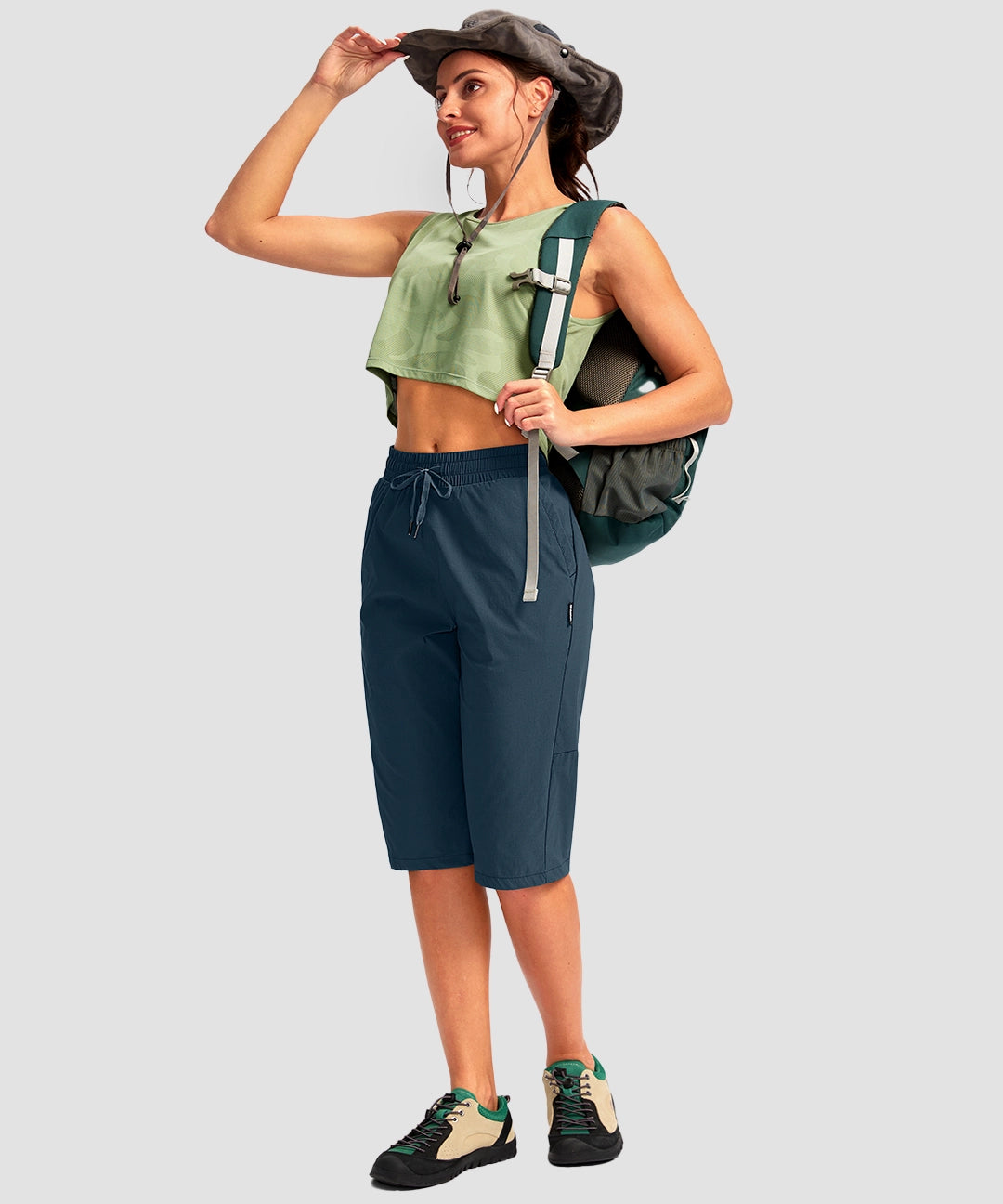 G-DryKit™ Drawstring Cargo Capri - Image 24