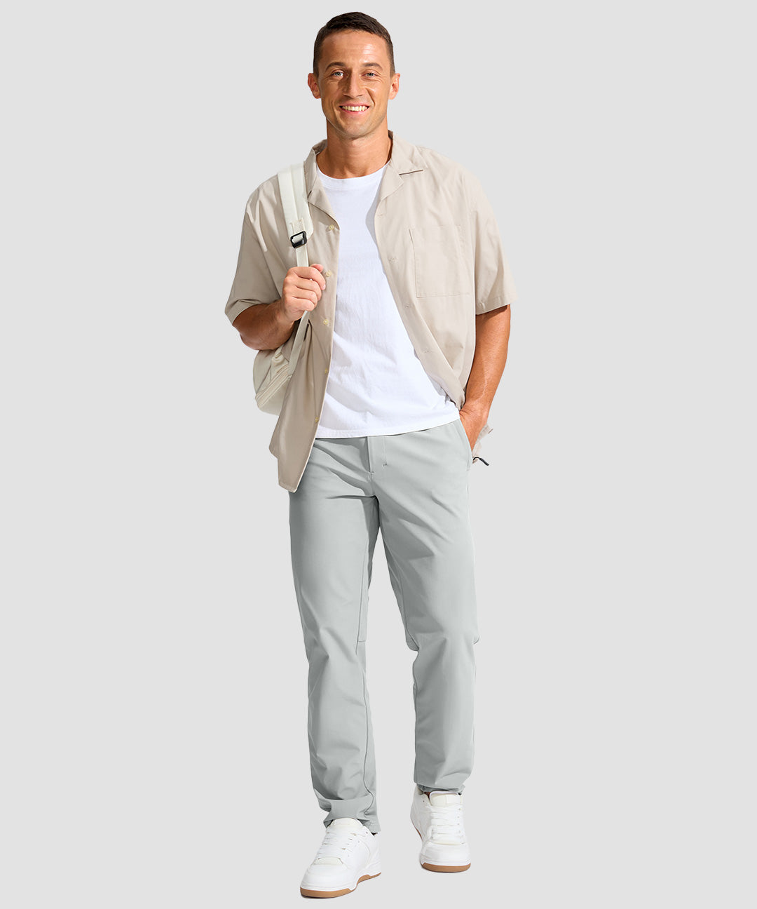 Button-up Zip Pocket Slim Fit Pant - Image 23