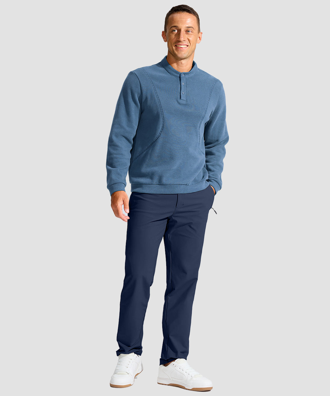 Button-up Zip Pocket Slim Fit Pant - Image 11