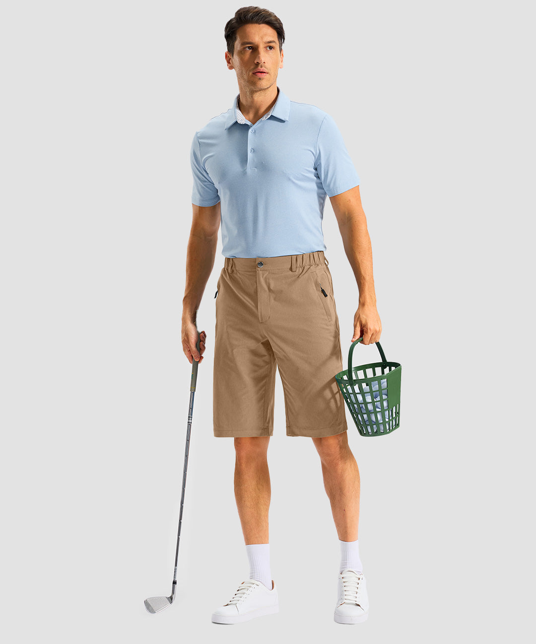 Lightweight Button-up Golf Short 11'' - Image 20