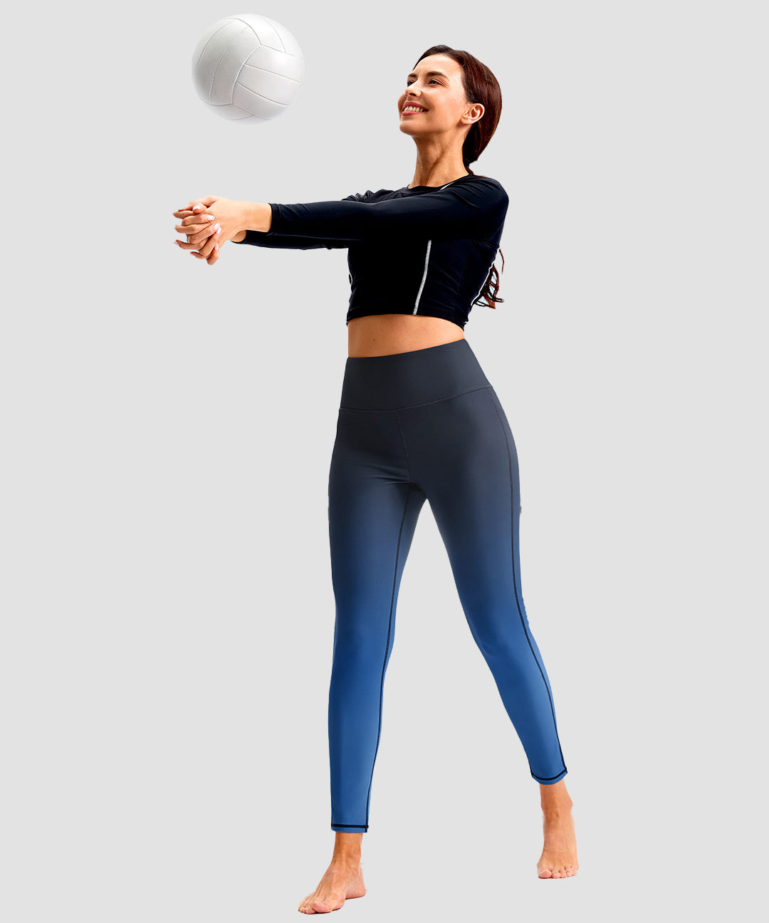UV Protection Zipper Pocket Lined Legging - Image 4