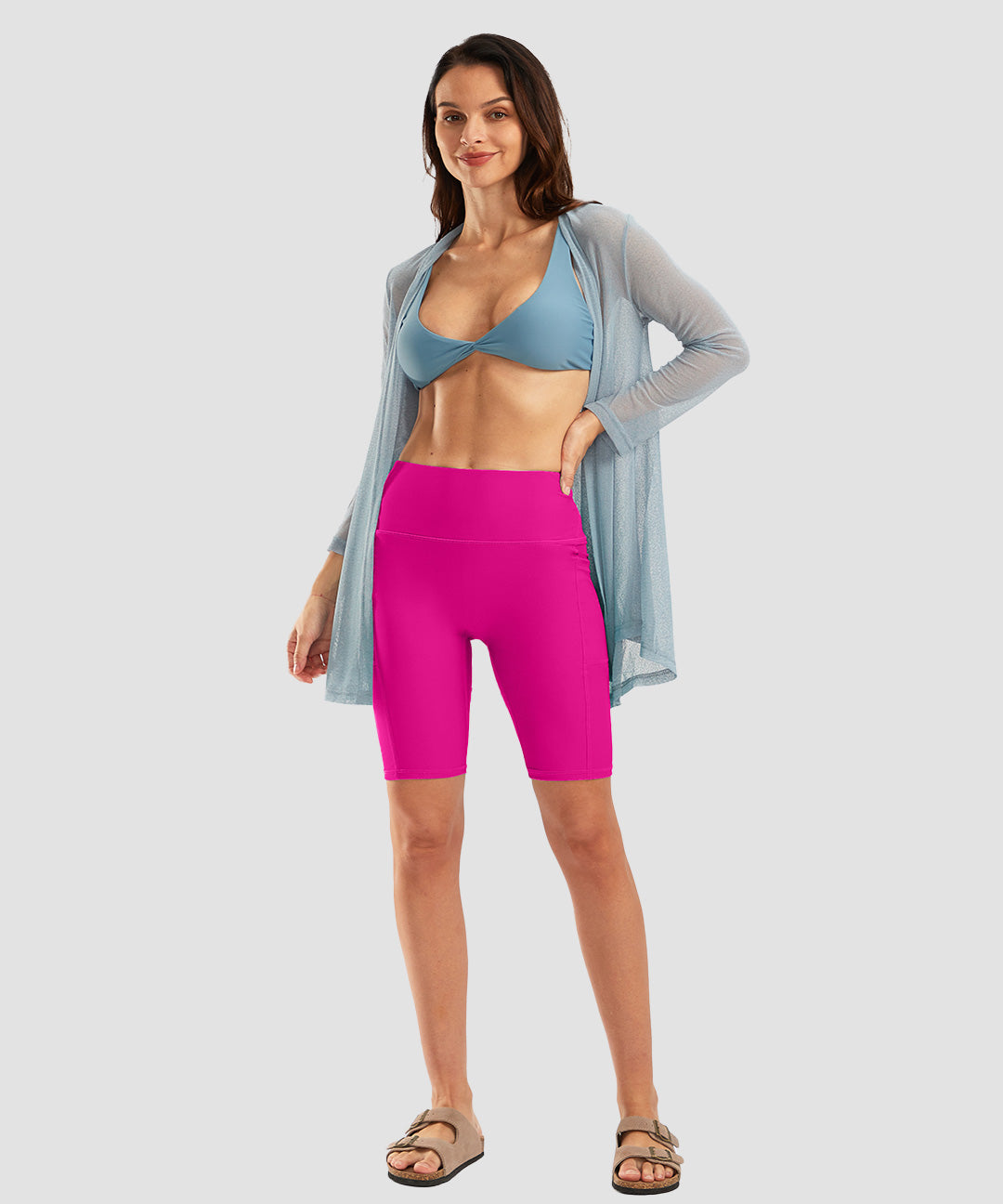 High Waist Pockets Lined Short 9'' - Image 28