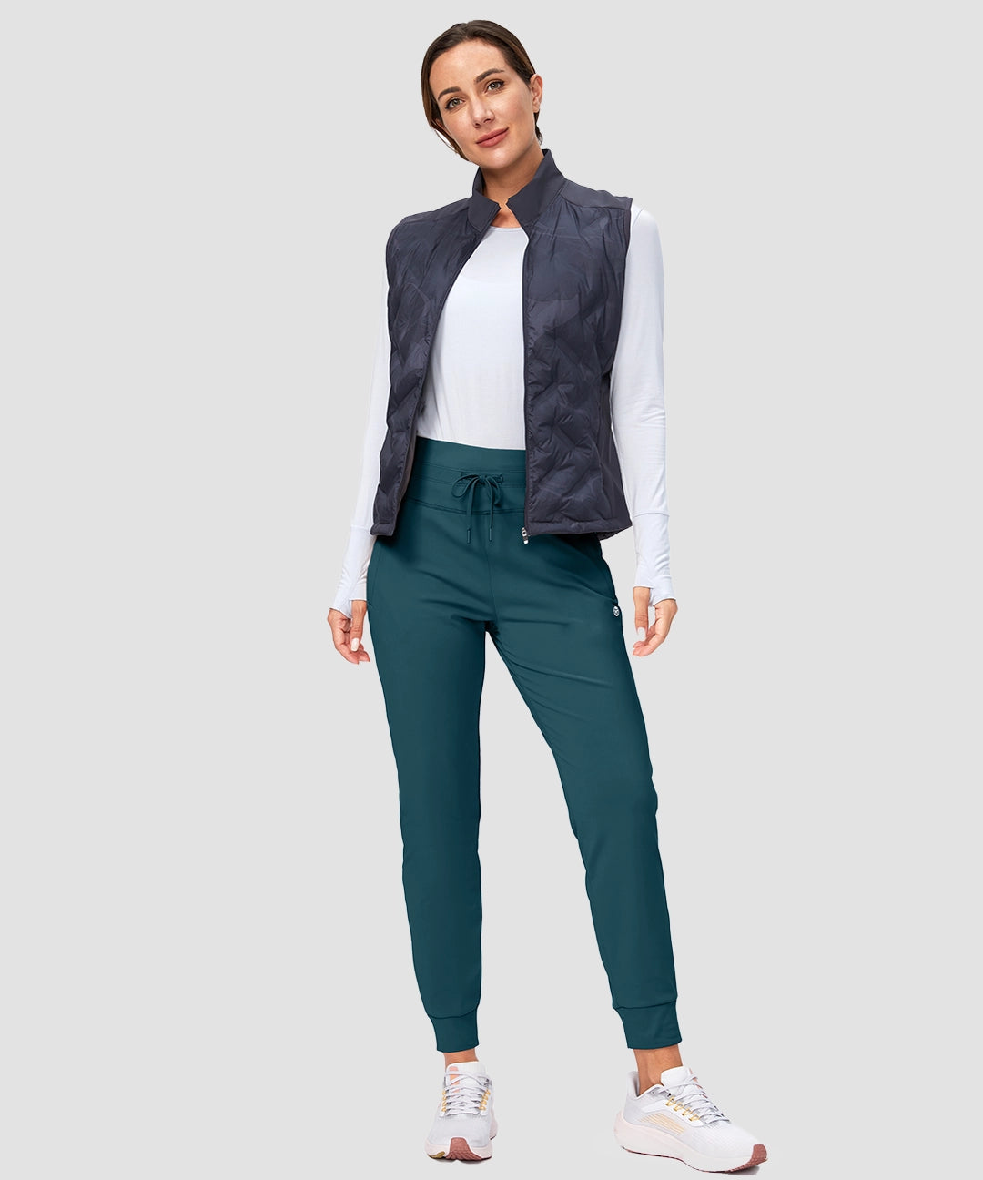 High Rise Fleece-Lined Jogger - Image 18