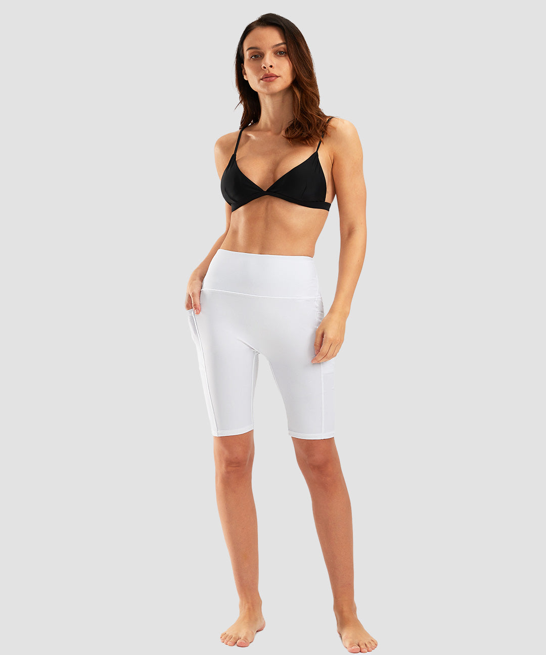 High Waist Pockets Lined Short 9'' - Image 12