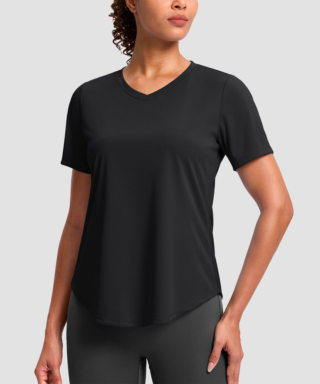 UV Protection V Neck Short Sleeve - Image 24