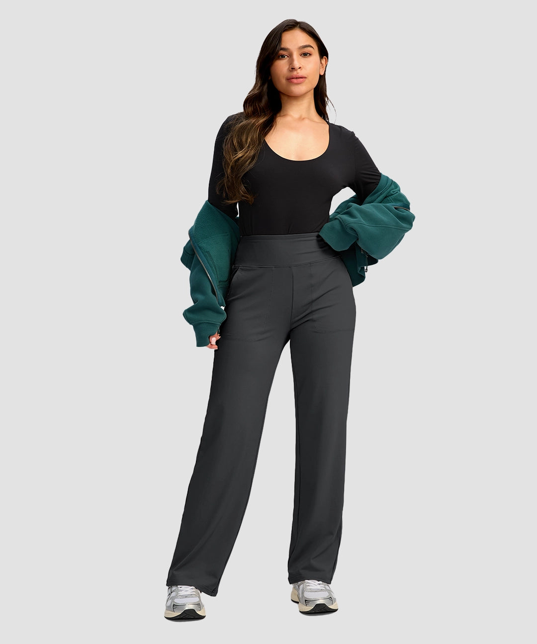 High Rise Wide Leg Yoga Pants - Image 20