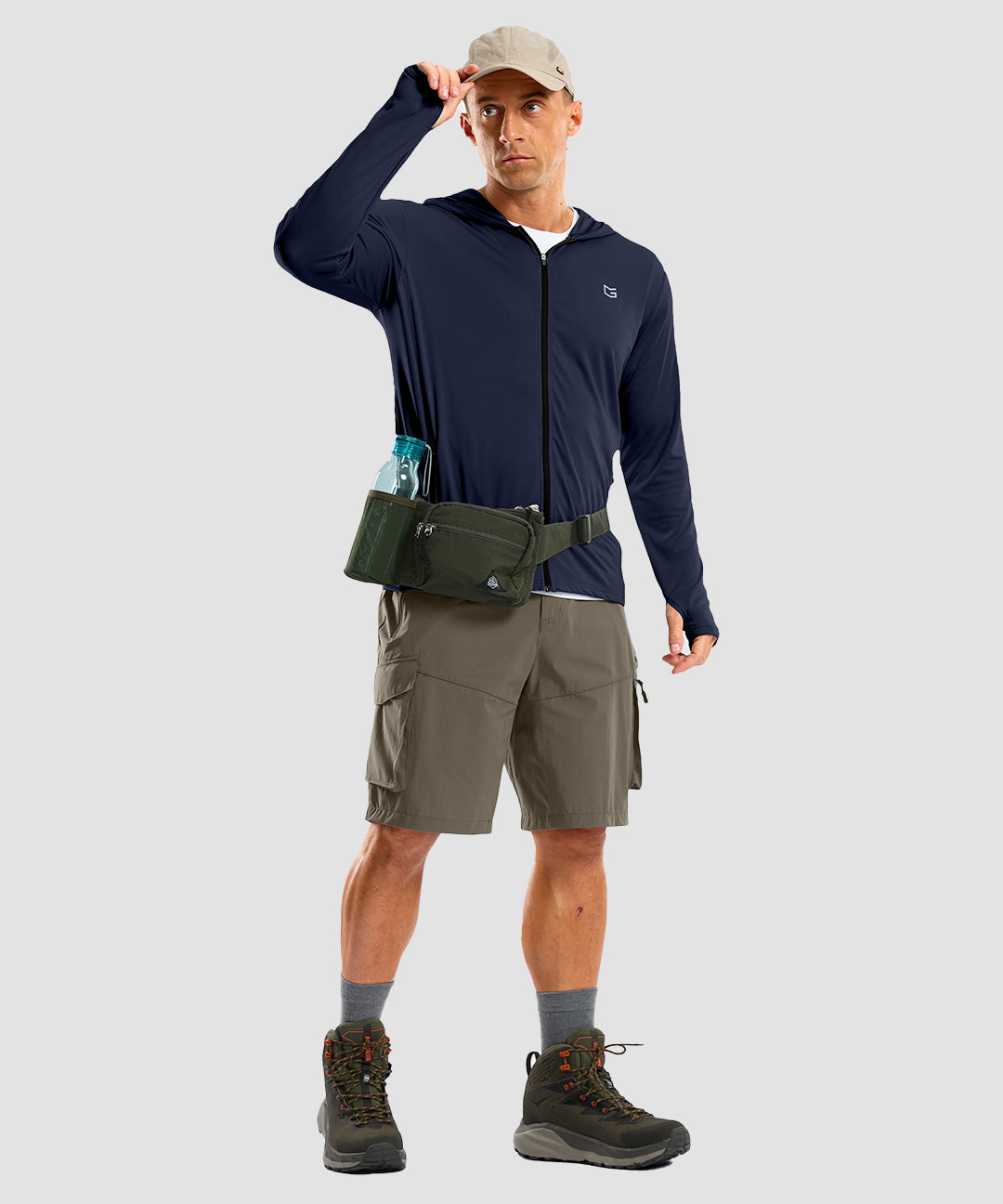 UV Protection Full Zip Hoodie - Image 9