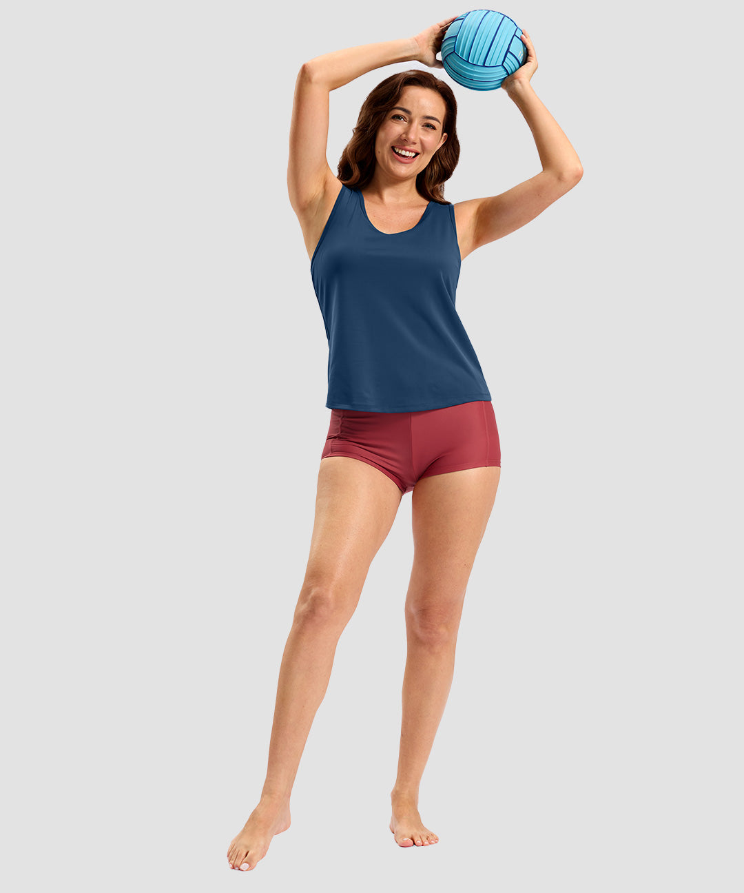 Racerback Padded Tank Top - Image 24