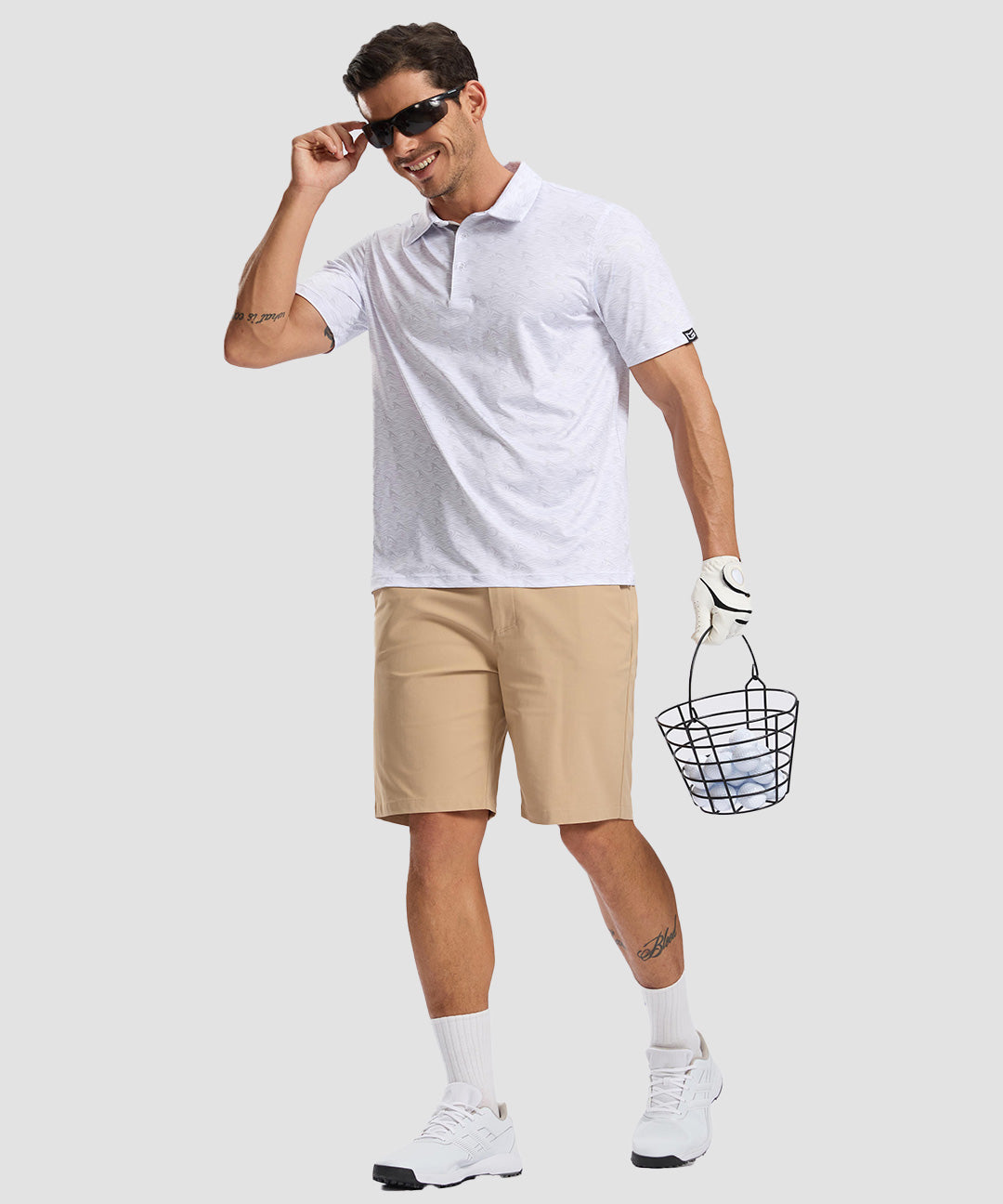 Dry Fit Printed Golf Polo - Image 15