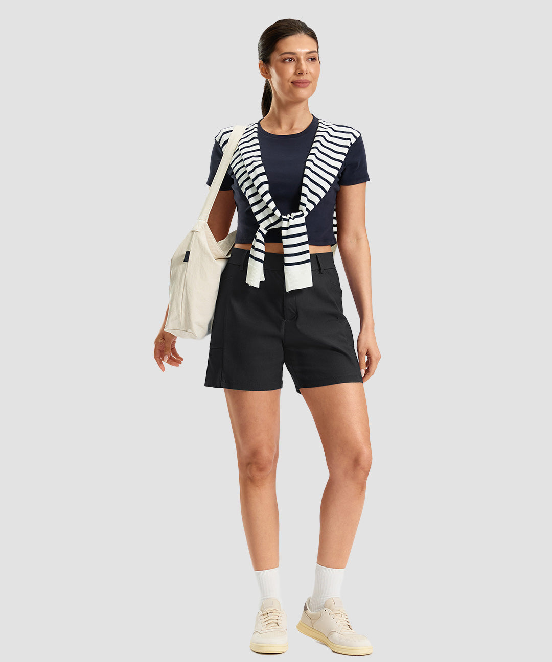 Mid Rise Patch Pocket Short 5'' - Image 2