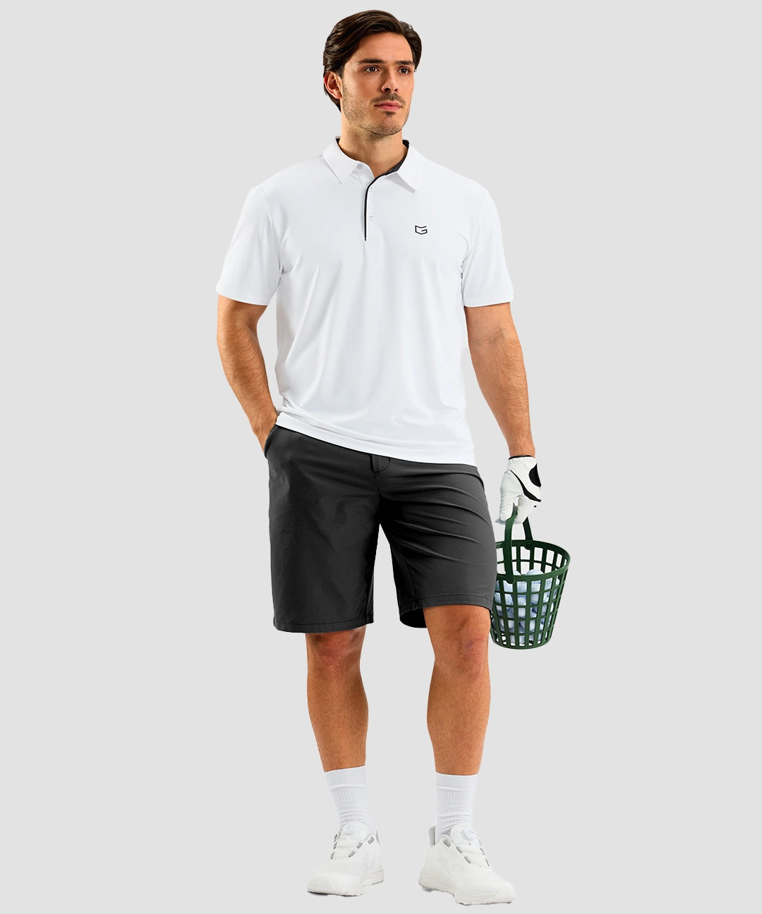 Contrast Collar Dry Fit Golf Polo - Image 3