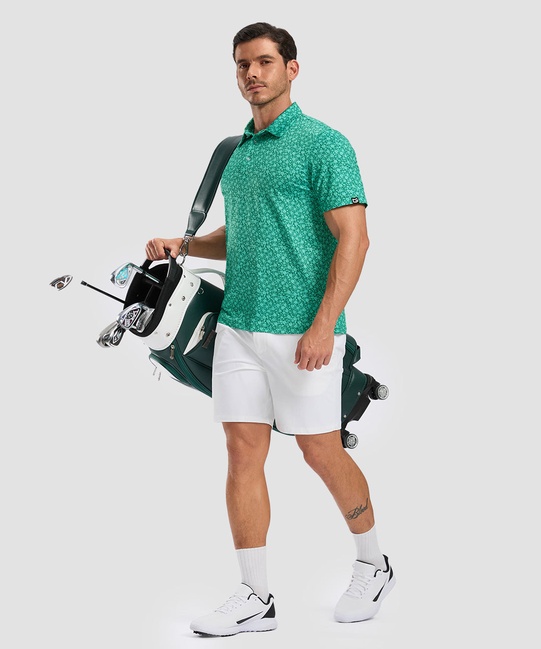 Dry Fit Printed Golf Polo - Image 30