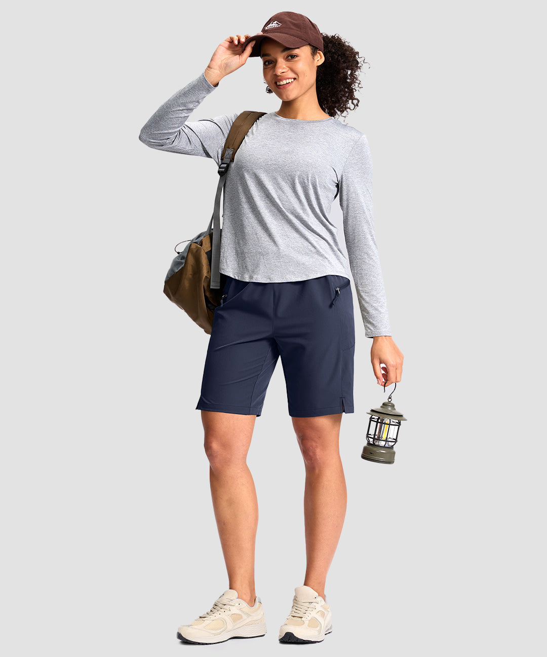 Drawstring Zipper Pokets Bermuda Short 9'' - Image 16