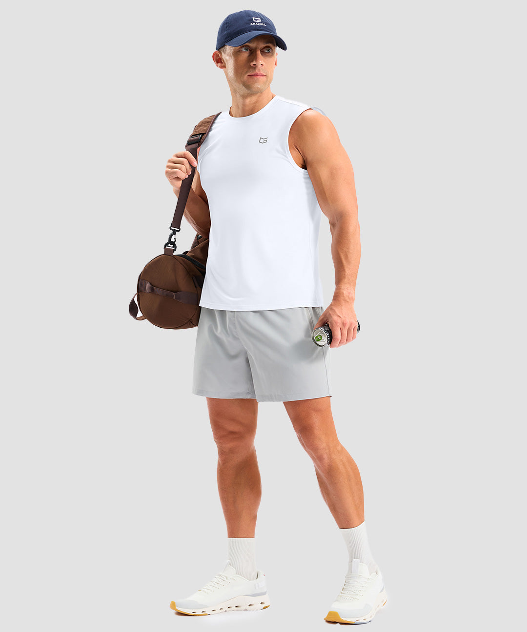 Crew Neck Tank Top - Image 12