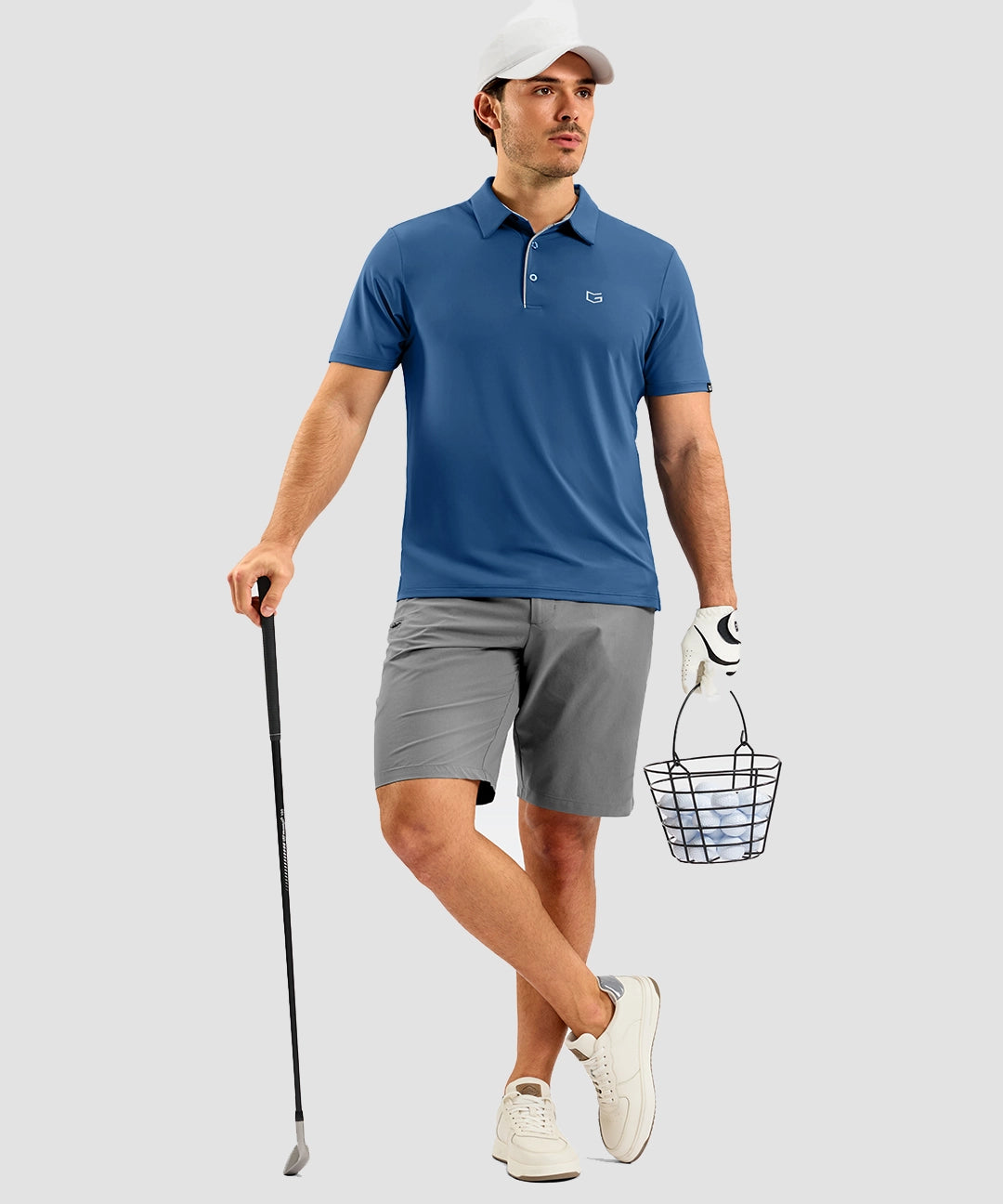 Contrast Collar Dry Fit Golf Polo - Image 27