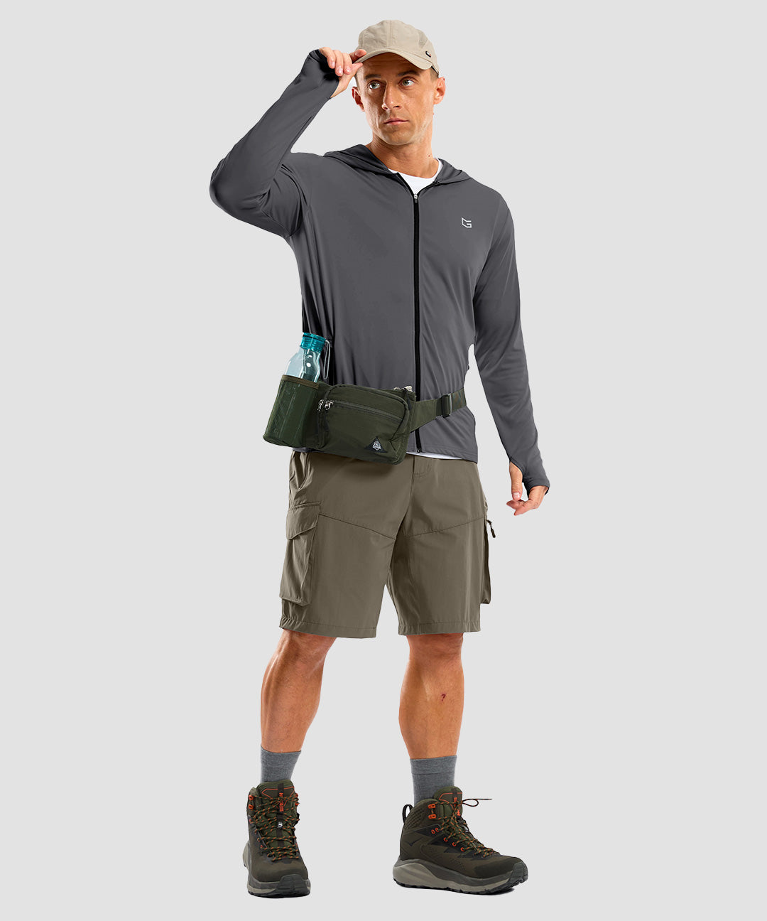 UV Protection Full Zip Hoodie - Image 3
