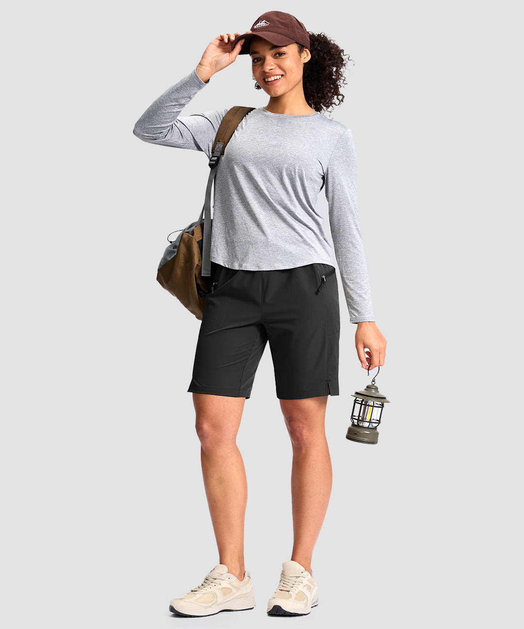 Drawstring Zipper Pokets Bermuda Short 9'' - Image 10