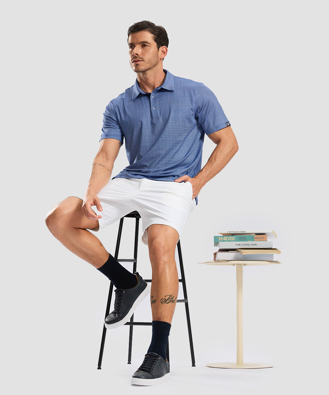 Dry Fit Printed Golf Polo - Image 20
