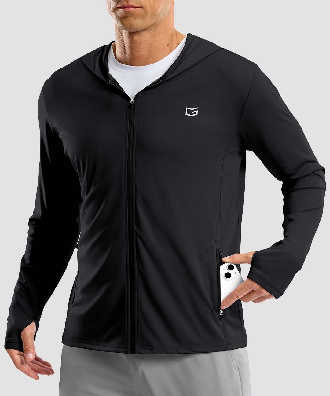UV Protection Full Zip Hoodie - Image 4