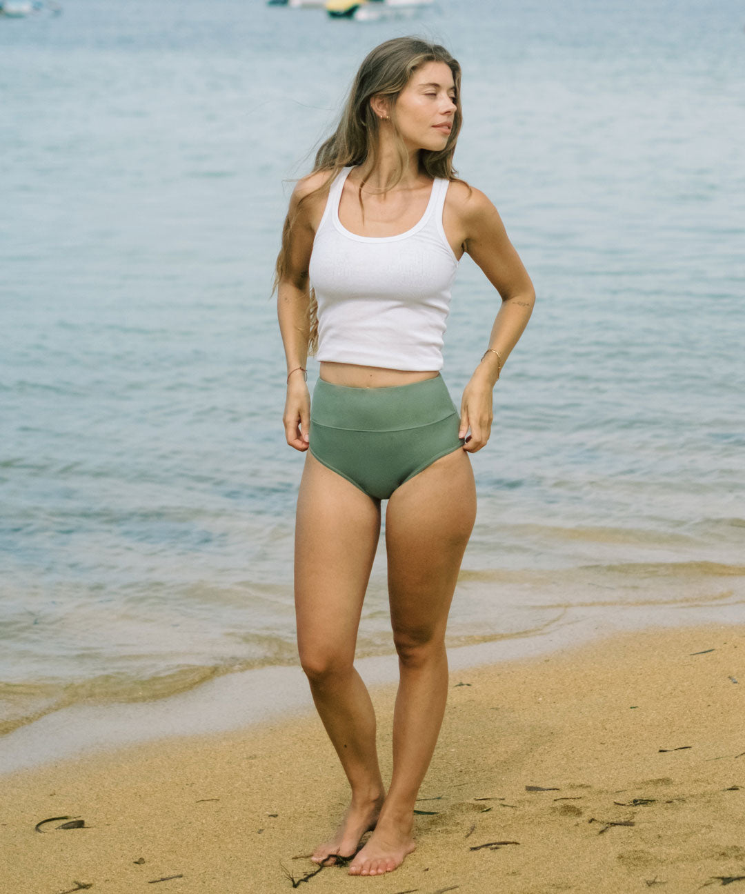 High Waist Bikini Bottoms - Image 10