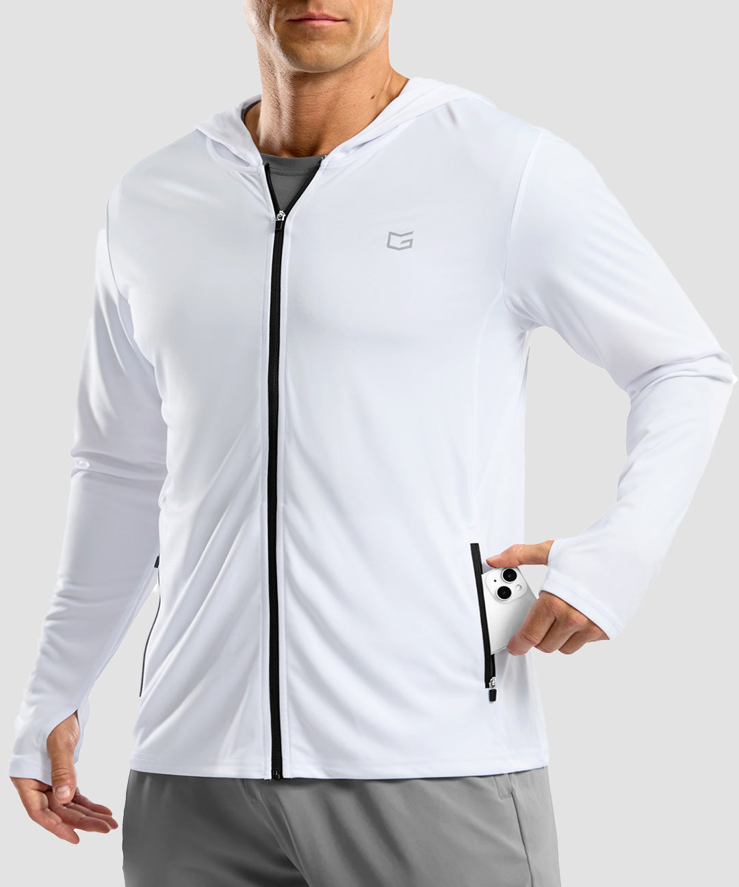 UV Protection Full Zip Hoodie - Image 21