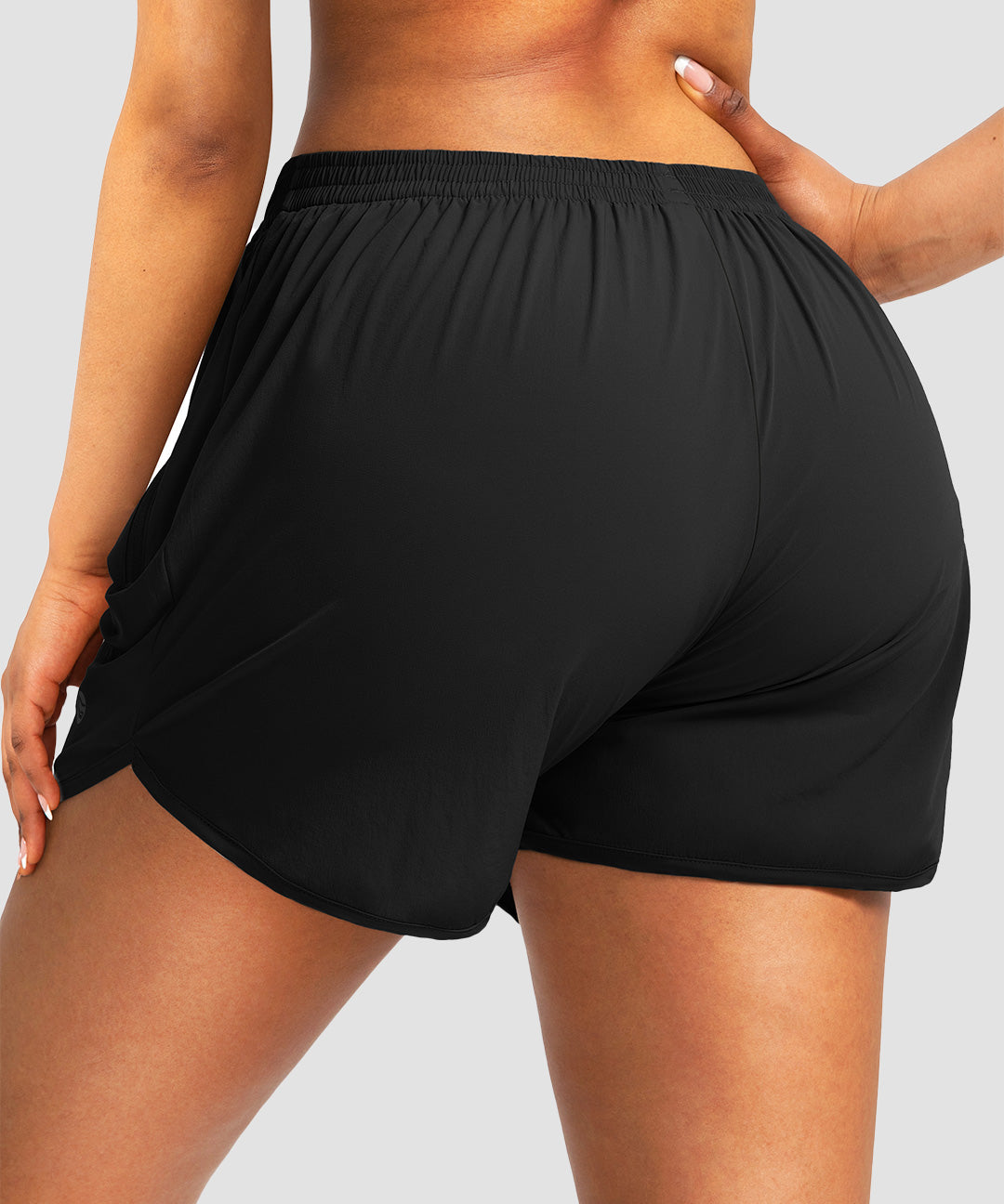 Elastic Waist Lined Running Shorts 3'' - Image 13