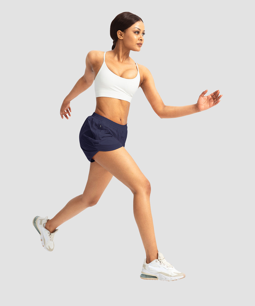 Elastic Waist Lined Running Shorts 3'' - Image 9