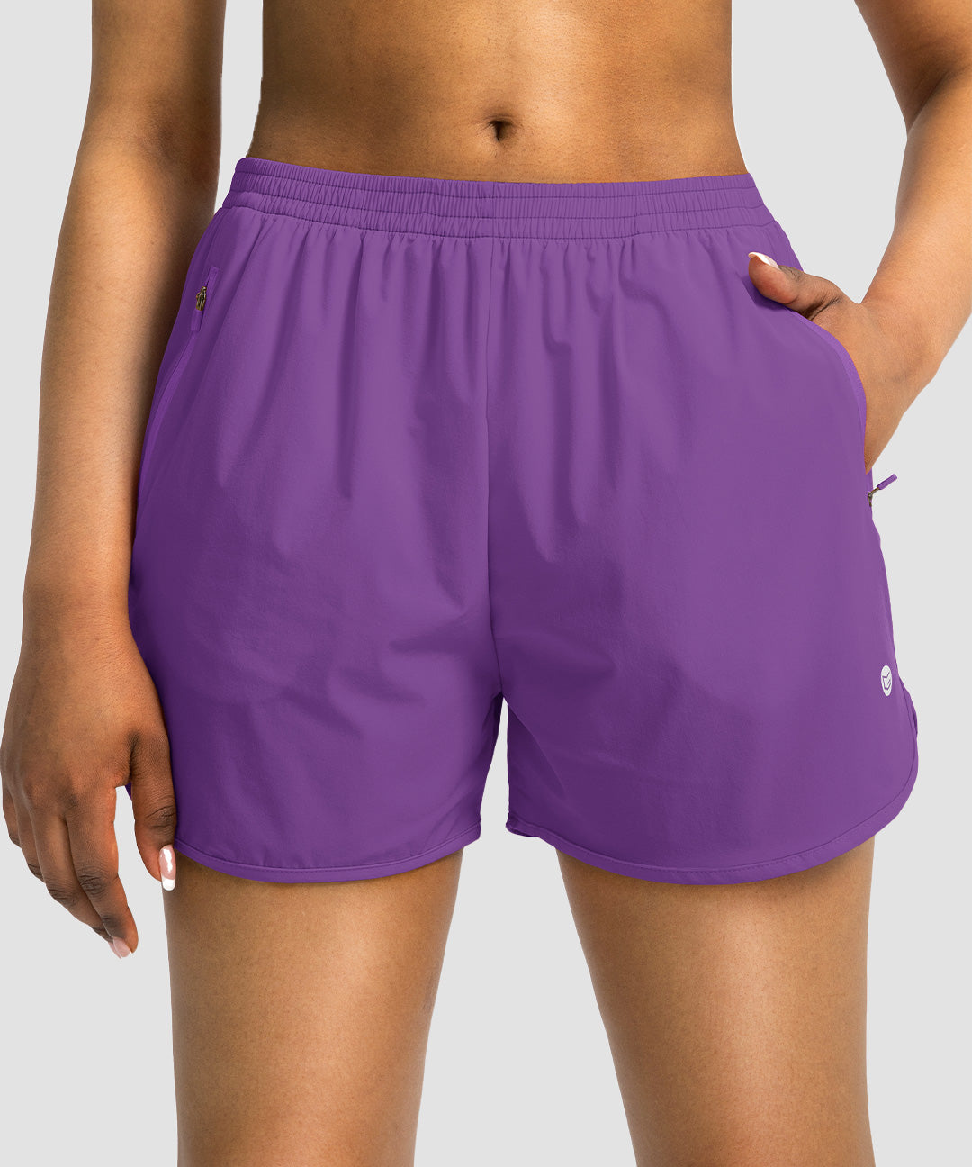 Elastic Waist Lined Running Shorts 3'' - Image 23