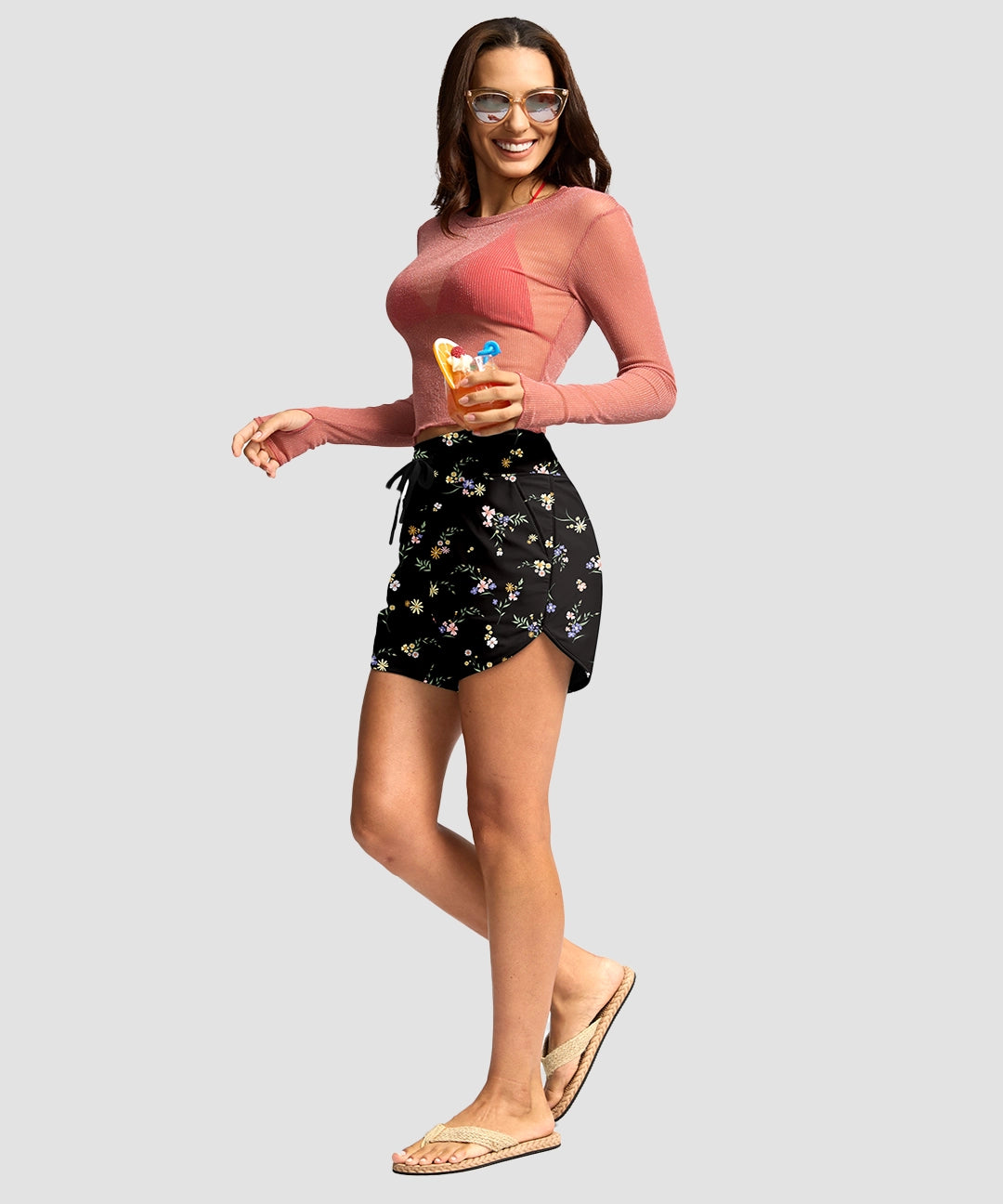 G-DryKit™ High Waisted Pocket Swim Shorts - Image 27
