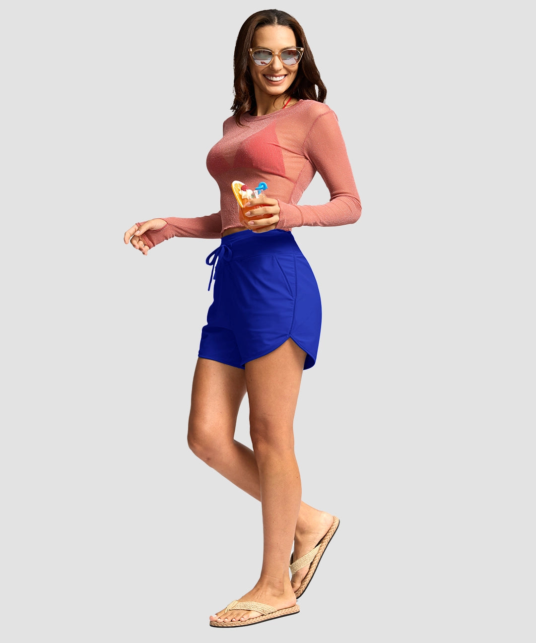 G-DryKit™ High Waisted Pocket Swim Shorts - Image 16