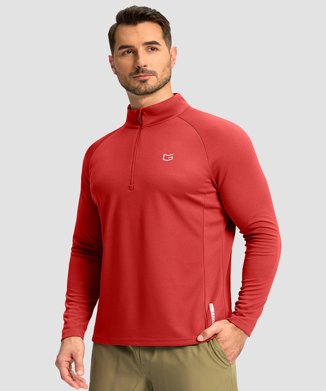 Half Zip Pullover Long Sleeve - Image 25