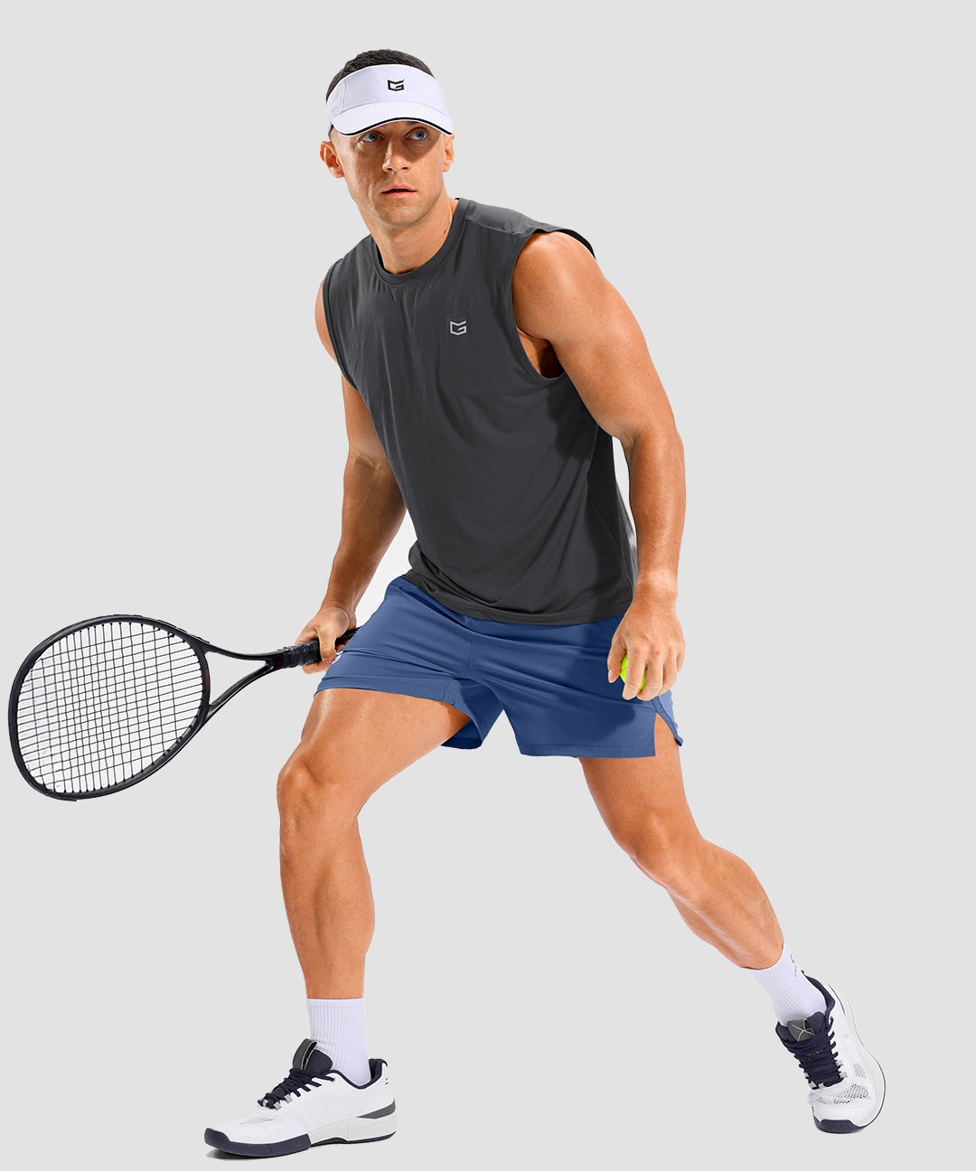 Lightweight 7/9/5 Pocketed Athletic Shorts - Image 4
