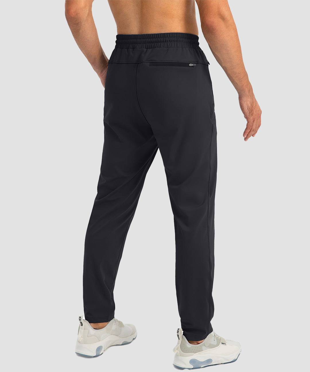 Drawstring With 3 Zipper Pockets Pants - Image 3