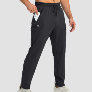 Drawstring With 3 Zipper Pockets Pants