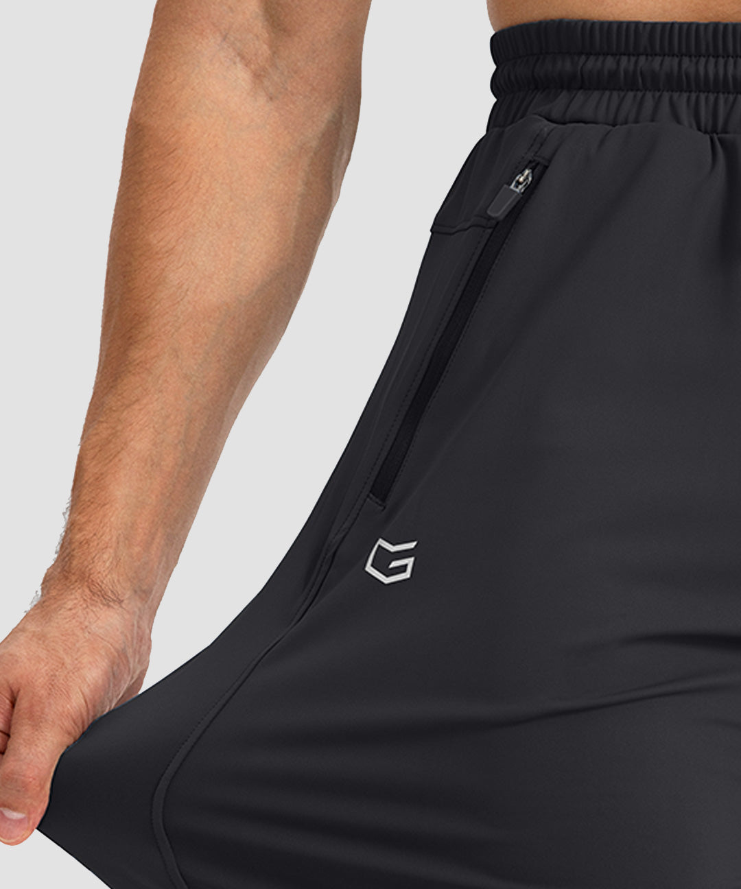 Drawstring With 3 Zipper Pockets Pants - Image 6