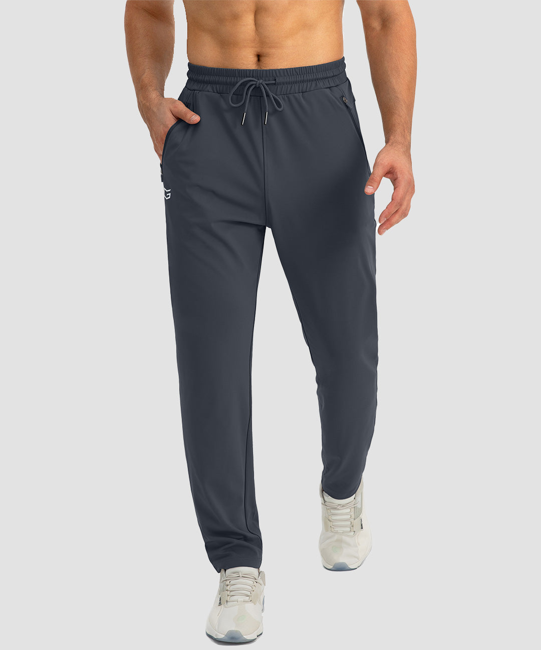 Drawstring With 3 Zipper Pockets Pants - Image 10
