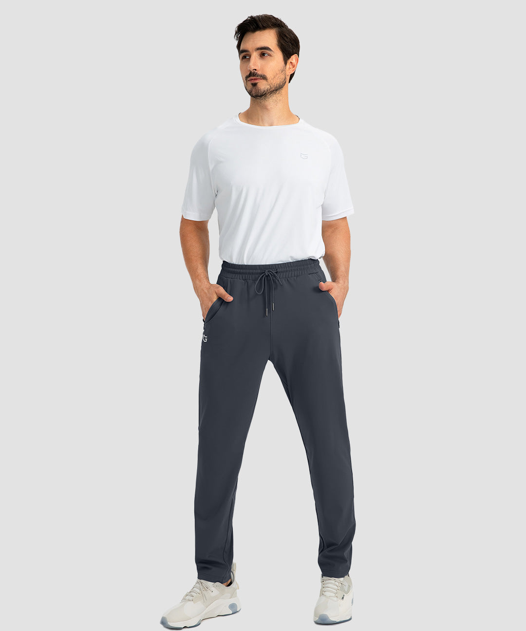 Drawstring With 3 Zipper Pockets Pants - Image 16