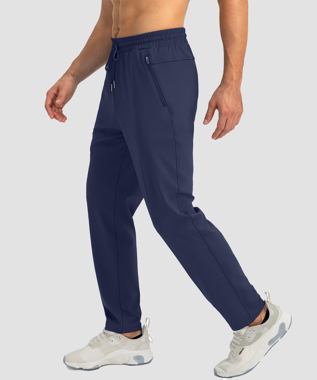 Drawstring With 3 Zipper Pockets Pants - Image 19