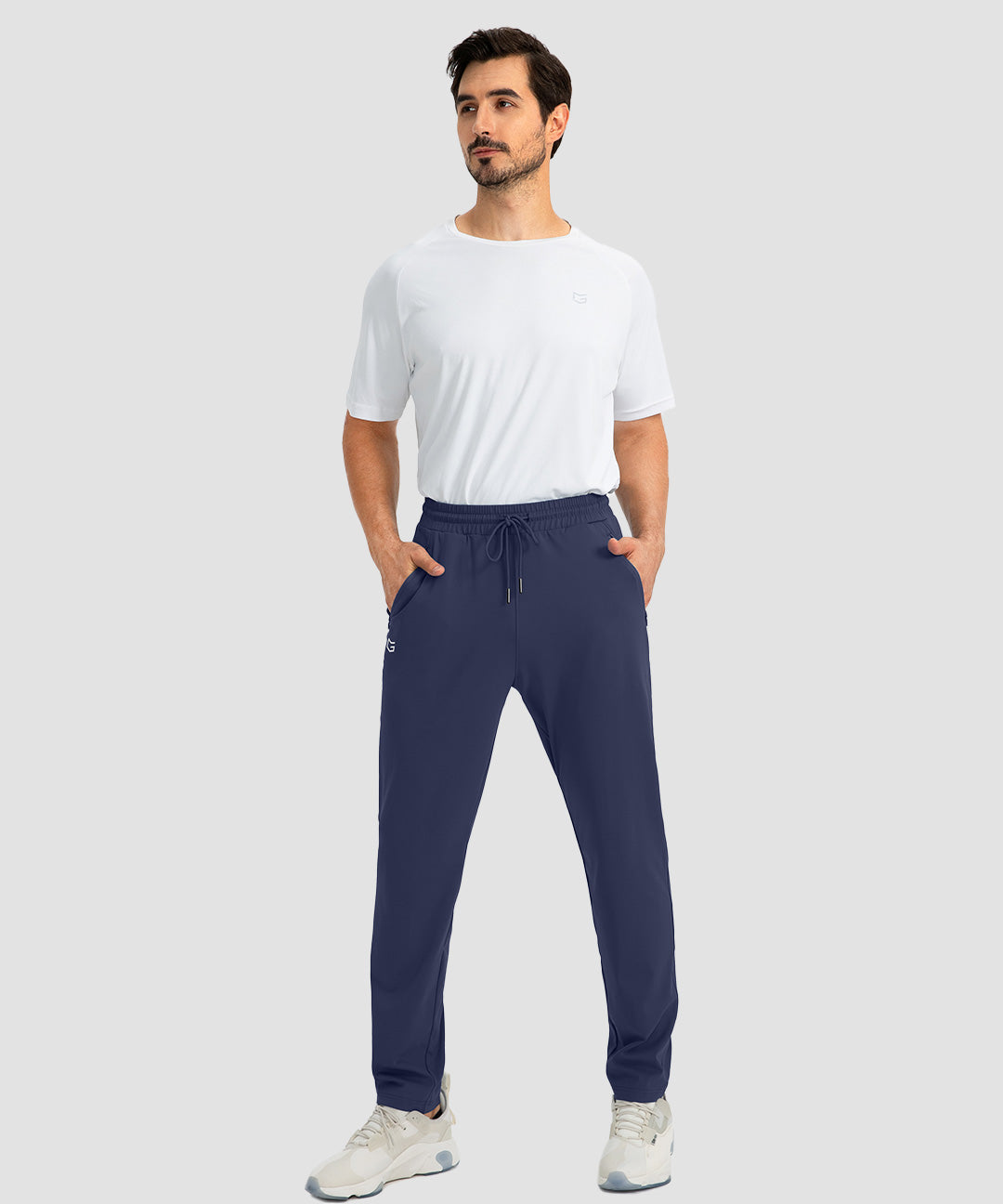 Drawstring With 3 Zipper Pockets Pants - Image 25