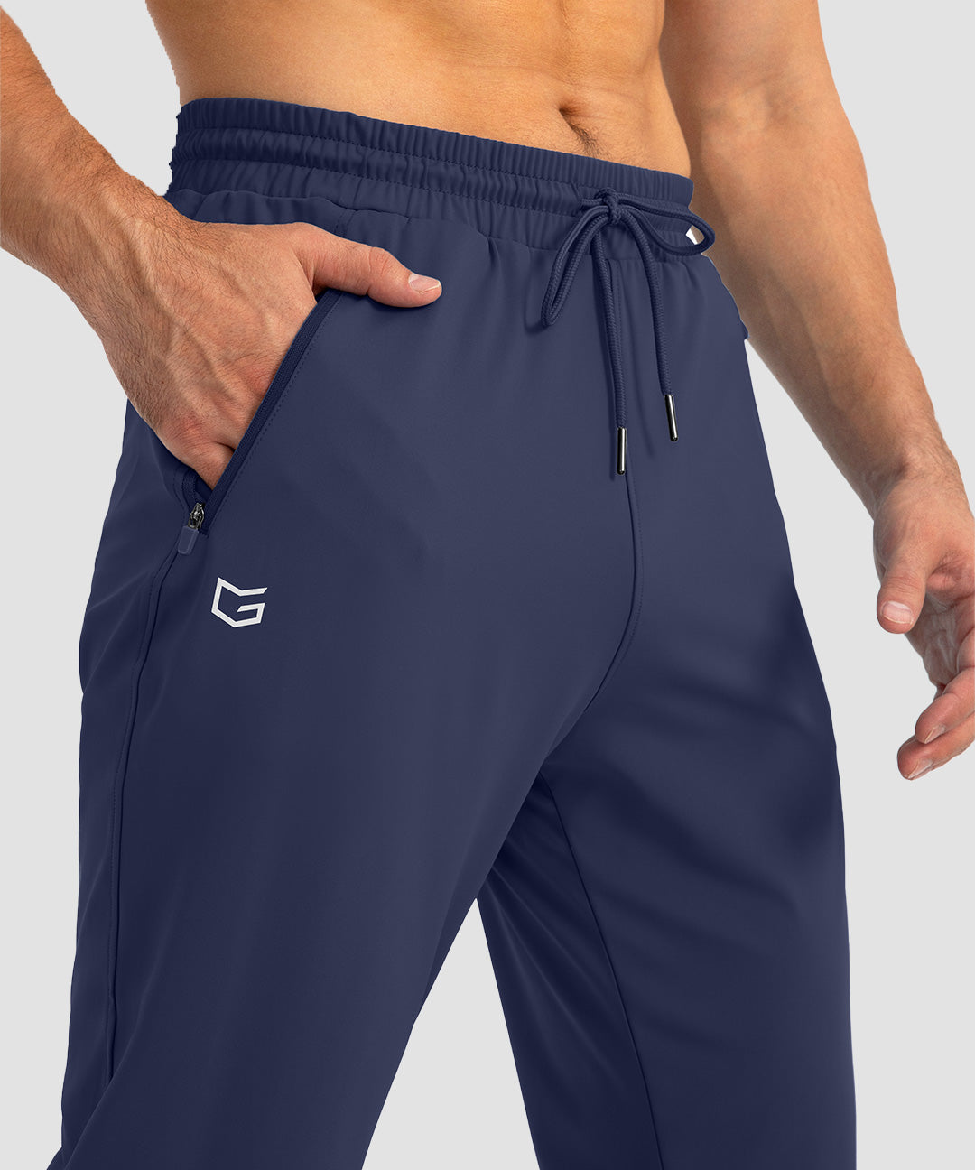 Drawstring With 3 Zipper Pockets Pants - Image 21
