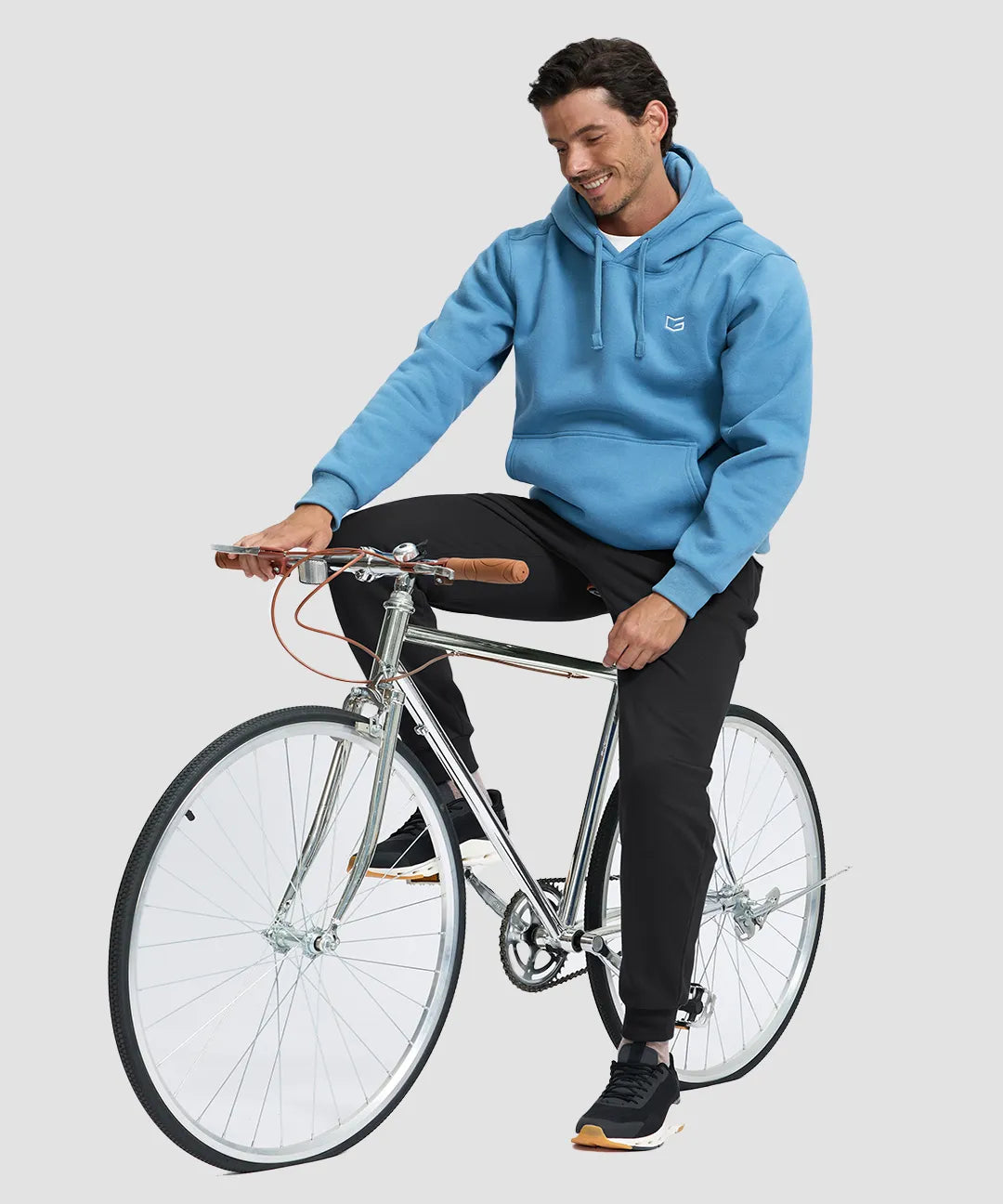 Fleece-Lined Cotton Joggers - Image 8