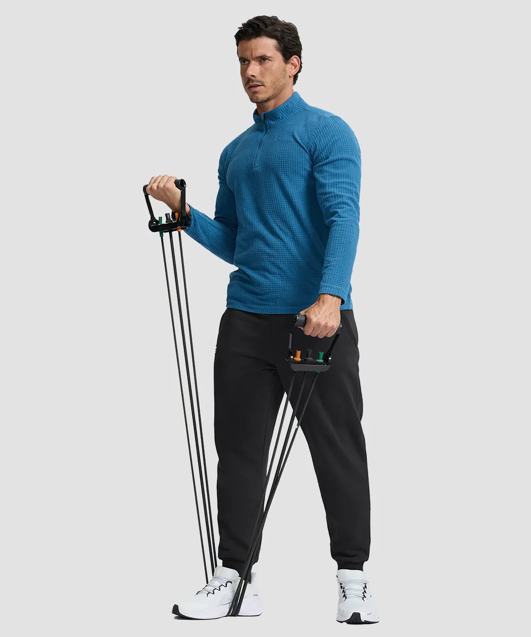 Fleece-Lined Cotton Joggers - Image 7