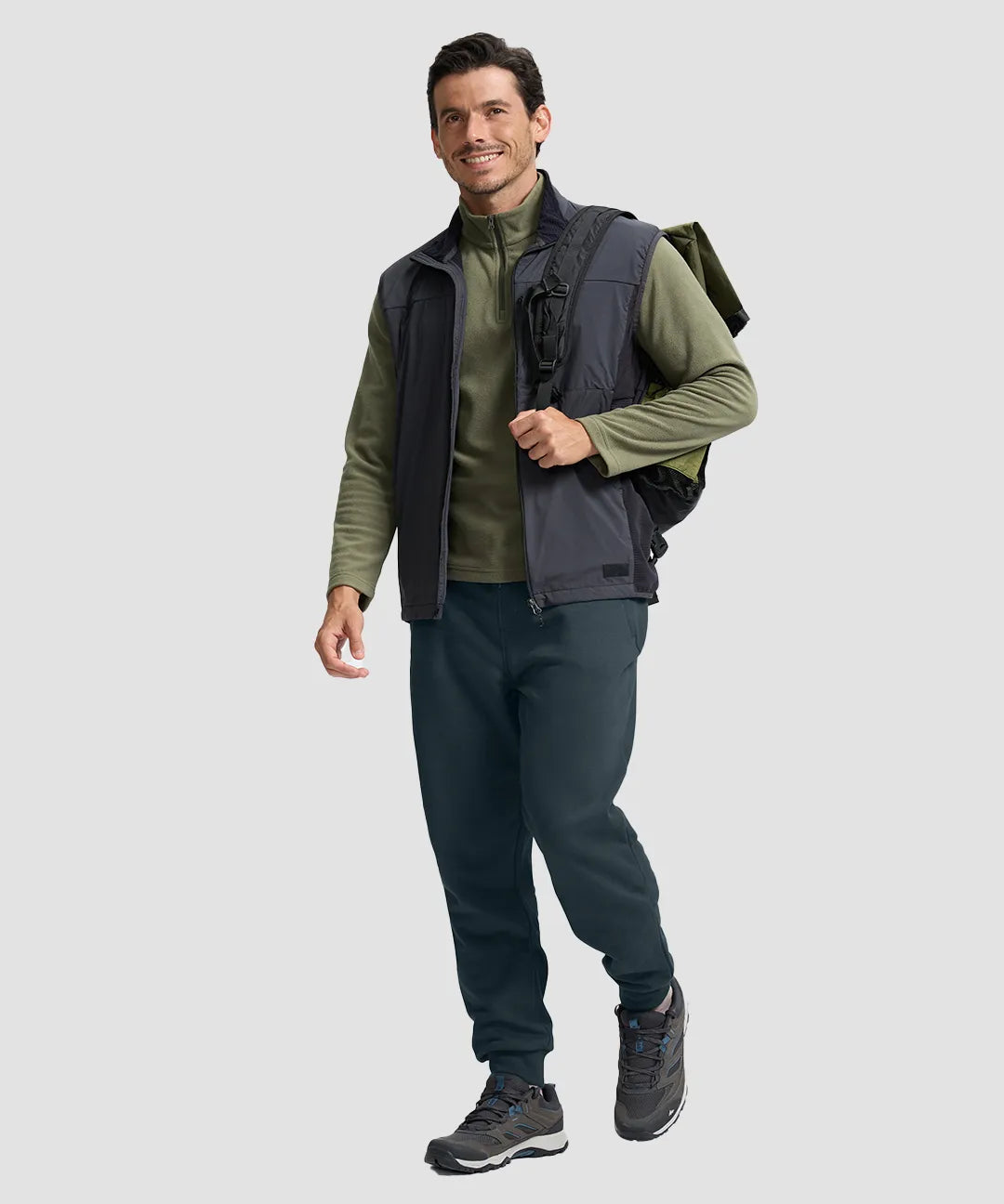 Fleece-Lined Cotton Joggers - Image 12