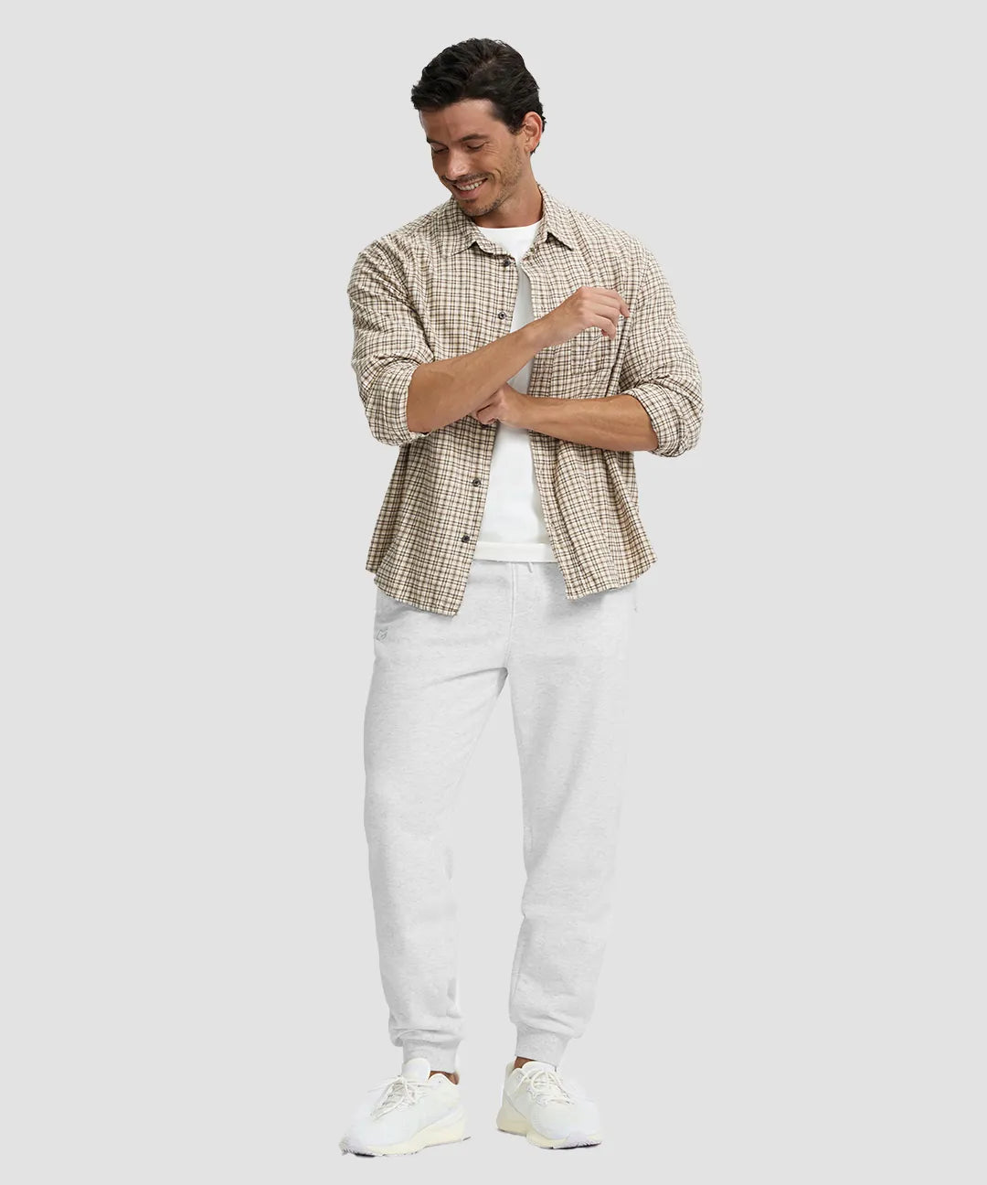 Fleece-Lined Cotton Joggers - Image 27