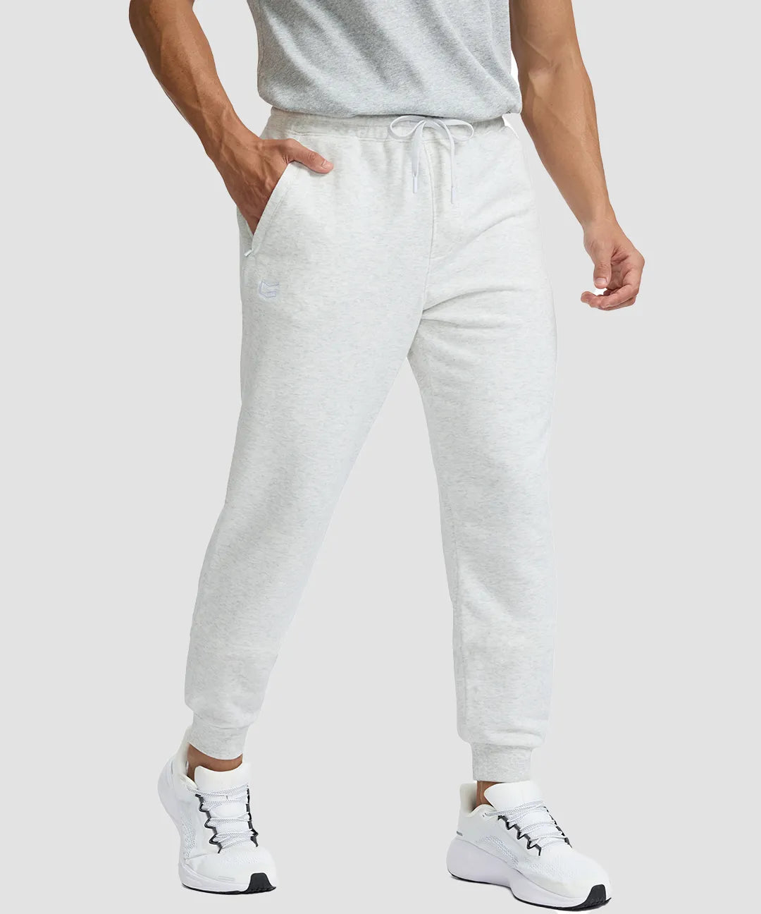 Fleece-Lined Cotton Joggers - Image 25