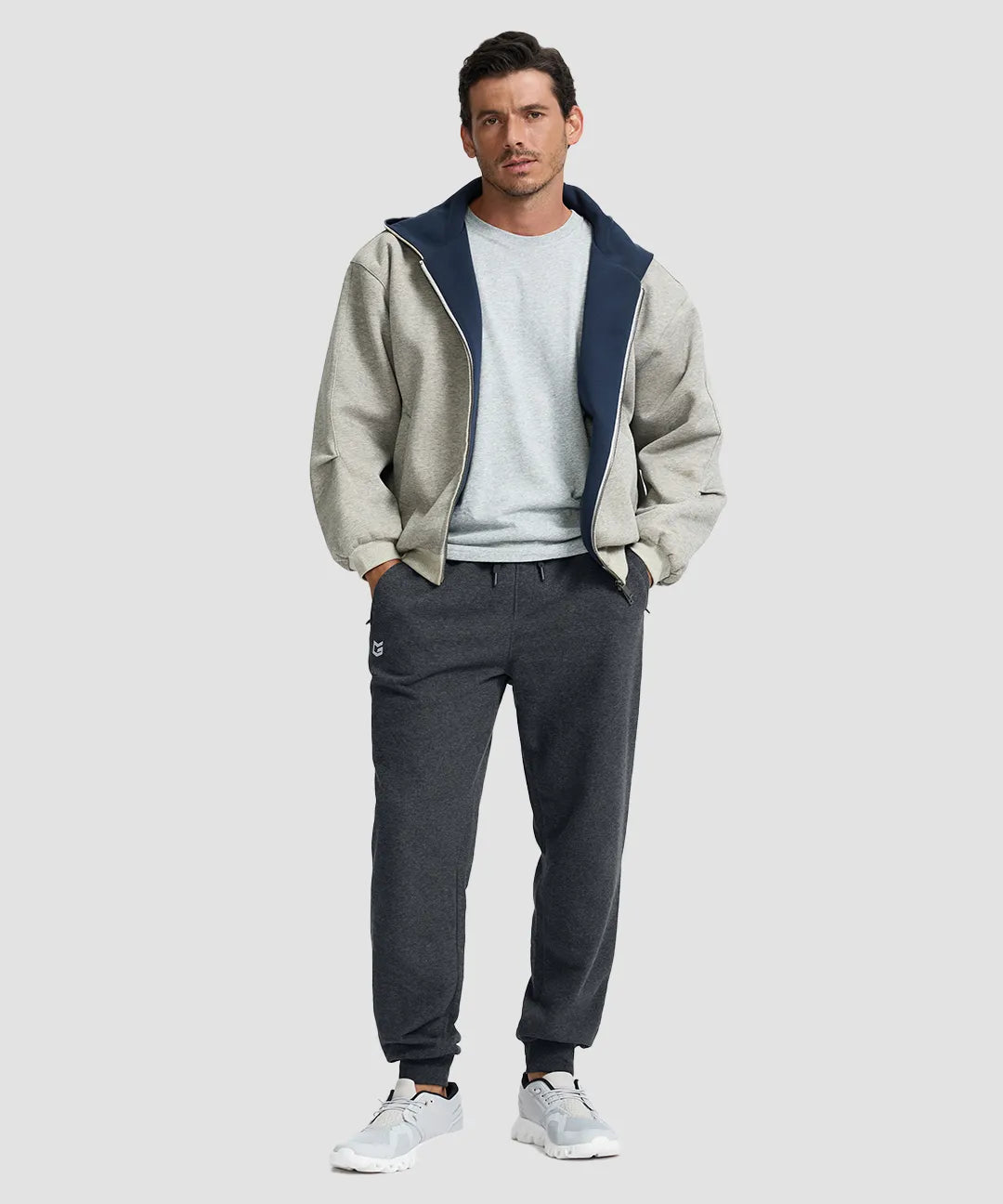 Fleece-Lined Cotton Joggers - Image 15