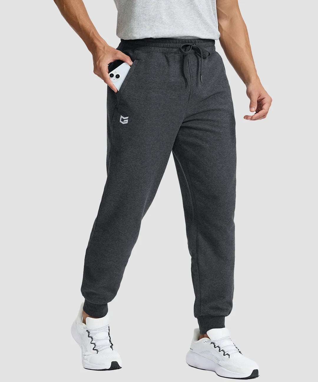 Fleece-Lined Cotton Joggers - Image 13